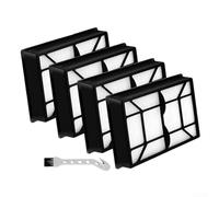 4 Pack For HEPA Filter Replacement for Kenmore EF-9 Upright Vacuum Models 20-53296 40195 For Elite with Cleaning Brush Washable Reusable PP+PTFE Media For Easy