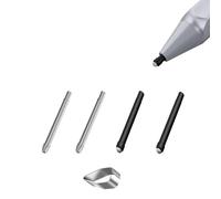 4 Pack For Surface Laptop Stylus Pen Metal Pen Tips + HB Pen Tips For Surface Pen Realititcs Pencil Like Refill Replacement Nibs Fits For Microsoft Surface Pro 7 6 5 4 Series(Model: 1776/1770)