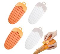 4 Pack Fruit and Vegetable Scrubber Brush for Carrot Potato Veggie Corn Food Scrubber Brush Kitchen Cleaning Gadget