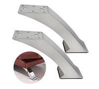4 Pack Furniture Legs Metal Table Legs Heavy Duty Furniture Risers, DIY Furniture Replacement Support Feet, Perfect for Sofa Couch Cabinet Drawers Night Stand (13cm/5.12in,2PCS)