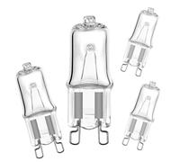 4-Pack G9 Halogen Bulbs 230V 40W - 300° Heat Tolerance Oven Light Bulb for AEG, Neff & Bosch Ovens - Oven Bulb Warm White - Heat-Resistant Halogen Bulbs - Light Bulbs for Cooker Hoods & Appliances