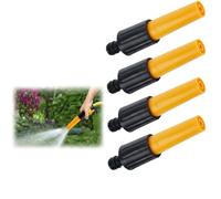 4 Pack Garden Hose Nozzle Adjustable Spray Head Pipe End for Car Washing