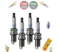 NGK 4x Yellow Box Spark Plugs - 1283