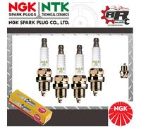 4 Pack GENUINE NGK Replacement SPARK PLUGS BPR6HS-10 Stock No. 2633 Trade Price