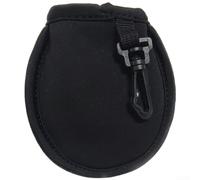 4-Pack Golf Ball Cleaner Pouch Waterproof Neoprene Clip(Black)