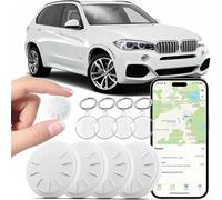 4 Pack GPS Tracker for Vehicles,Tracker Device for Vehicles,Car GPS Tracker for Cars Hidden,Car Tracker (Only iOS) | No Monthly Fee | Waterproof Shell | Works with Apple Find My(iOS Only)