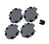 4 Pack Grey ABS Hearing Aid Wax Filters, Wax Guards Replacement Compatible with Oticon ProWax Minifit, Hearing Aid Wax Guard Replacement Filters Hearing Aid Accessories Supplies