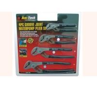 4 Pack Groove Joint Waterpump Plier Set Non Slip Grip 6" 8" 10" 12" Greta Value