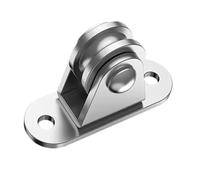 4-Pack Groove Pulley Wheel Block for Winch Wire Rope, Heavy-Duty Clothesline System, Smooth Operation for Outdoor & Indoor Use, Essential for DIY Projects