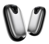 4 Pack Hand Warmers Rechargeable, 3 s Fast Heating USB 2 in 1 Pocket Hand Warmer, 3-Settings Outdoor/Indoor/Camping/Warm Gifts for Women MenKids （Write Black） (2pack Black Write)