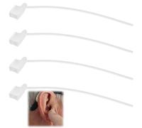 4 Pack Hearing Aid Sport Lock for 85db - Secure Fit Retention Ear Grips & Clips for Running,Exercise & Active Use,Sweatproof Hearing Aid Accessories & Parts