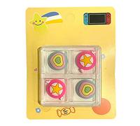 4 Pack Heart & Star Rubber Thumb Grips For Switch Joy-Con & SwitchLite