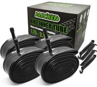 4 Pack Heavy Duty Bike Tube for 20 x 1.75/1.95/2.10/2.125 - Thicker Butyl Rubber Bicycle Inner Tube with 32mm AV Valve - 20 Inch Bike Tube for MTB BMX Cruisers by PAKCHEF
