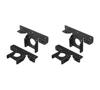 4 Pack Heavy Duty Pergola Corner Brackets Extension 3-Way T Brackets for 4 x 4 Post Bracket Pergola Gazebo Kit