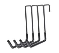 4 Pack Heavy Duty Rafter Hooks for Hanging Vinyl Coated Large S Hooks for Bike Garage Bike Hanger Heavy Duty Wall Hanger Garage Storage Hooks