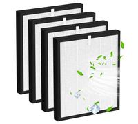 4 Pack HEPA Filter Compatible with MeacoDry Arete One 10L &12L Dehumidifier and Air Purifier 2 in 1 H13 Hepa Filter Replacement für MeacoDry Arete One (21x15.5x1cm)