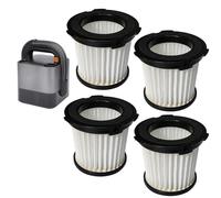 4 Pack HEPA Filter Compatible with WORX WX030L Cube Compact Vacuum Cleaner, Compare to Part# WA6077