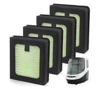 4 Pack HEPA Filter Replacement Compatible with Baby Brezza Bottle Dryer Advanced and Baby Brezza Bottle Washer Pro