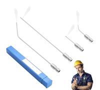 4 Pack High Pressure Washer Nozzle Kit for Washing Machine & Ac Cleaning, High-Pressure Washer Extension Rod Nozzle Cleaning Kit, Water Heater Flush Kits, Quick-Connect (#B)