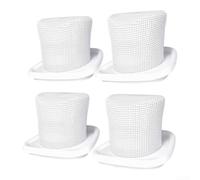 4 Pack HNVCF10 Filters for Blackdecker for dustbuster Handheld Vacuum
