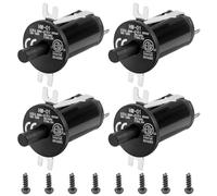 4 Pack Hopper Lid/Door Switch Kit, 9904190041 Replacement Part for Masterbuilt Gravity Series 560/800/1050 XL, Digital Charcoal Grill + Smokers, Including 8Mounting Screws