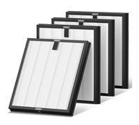 4 Pack HY4866 Replacement Filters for MORENTO/WESTHEY HY4866 Air Purifier