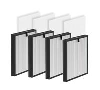 4 Pack HY4866 True HEPA Filters Replacement Compatible with MORENTO HY4866, WESTHEY HY4866 YIOU M1 Air Cleaner Purifier, H13 Ture HEPA Air Filter Enhanced Version + 4 Pack Extra Pre-filter