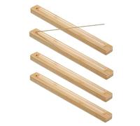 4 Pack Incense Sticks Holder Exquisite Incense Burner Holder with Natural Original Bamboo for Home, Office, Yoga, SPA
