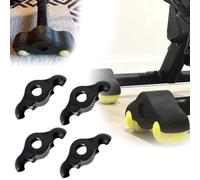 4 Pack Indoor Cycling Snap Rocker Feet Adapters with 8 Pack Tennis Balls,Portable Rocker Plate Bike Trainer for Wahoo Kickr Core,Smart Bike Trainers&Accessories for Wahoo Kickr Core Workout Equipment