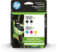 4 Pack Ink Cartridges Replacement for HP 950XL 951XL Compatible with HP Officejet Pro 8610 8620 8600 8600 plus 8100 8630 8640 8660 8615 8625 251dw 271dw