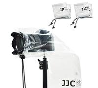 4 Pack JJC Camera Rain Cover Rain Coat Waterproof for Sony Nikon Canon Fuji and more DSLR & SLR Camera, Camera Rain Sleeve Protector
