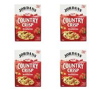 (4 PACK) - Jordans Country Crisp - Strawberry Clusters| 500 g |4 PACK - SUPER SAVER