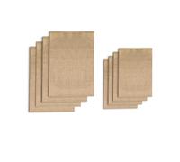 4 Pack Kids Small&4 Pack Adult Large Potato Sack Race Bags,Jute Burlap Sacks for Kids & Adults,Outdoor Bags for Picnic