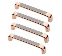 4 Pack Kitchen Cabinet Handle,Modern Curved Cabinet Handle,Door Kitchen Door Knobs,Drawer Cupboard Pulls Bedroom Furniture