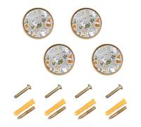 4 Pack Knobs for Dresser Thanksgiving Day Russian Blue Cats Gray_1 Dresser Drawer Pulls for Cupboards 1.26"(32mm)