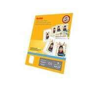 4 Pack: Kodak Fully Self-Adhesive High Gloss Inkjet Photo Paper A4 (210 x 297 mm) 100 g/m2 for All Makes Inkjet Printers (40 Sheets)