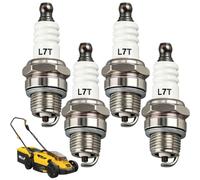 4 Pack L7T Spark Plug for NGK BPMR7A Champion CJ8 RCJ6Y RCJ7Y RJ19LM