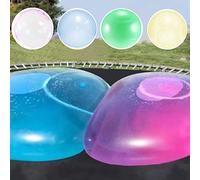 4 Pack Large Bubble Magic Bubble Balls Transparent Bounce Balloon Inflatable Water Ball Beach Garden Soft Rubber Outdoor Party