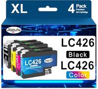 4-Pack LC426XL LC426 Ink Cartridges Compatible with Brother LC426VAL LC 426 | Compatible with Brother MFC-J4335DW MFC-J4340DW MFC-J4535DW MFC-J4540DW MFC J4335 MFC J4340 MFC J4535 MFC J4540W Printer