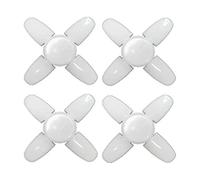 4 Pack LED Garage Light, 2800LM, Adjustable Panels, Daylight E26, Garage Light Bulb