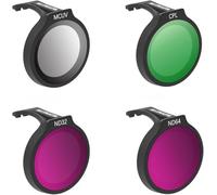 4-Pack Lens Filter Kit, Multi-layer Coated Filters Professional Optical Glass Lens, Glass with Alloy Frame Compatible With For DJI For Neo MCUV N D8/16/32/64 (Mix4PC)