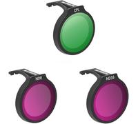 4-Pack Lens Filter Kit, Multi-layer Coated Filters Professional Optical Glass Lens, Glass with Alloy Frame Compatible With For DJI For Neo MCUV N D8/16/32/64 (3PC)