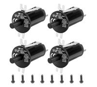4 Pack Lid/Door Switch Replacement Kits, Masterbuilt Gravity Series 560/800/1050 XL Digital Charcoal Grill + Smokers with Mounting Screws