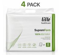 4 PACK Lille SupremForm Super+ Breathable Incontinence Pads x20