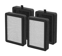 4 Pack LV-H128 Filter LV-H13EU/PUURVSAS HM669A ROVACS RV60 Air Purifier H13 True HEPA Filters