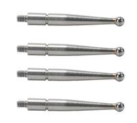 4-Pack M1.6 Thread 2mm Carbide Ball Points for Dial Indicators, Compatible with 513-474, 513-454, 513-517E and More
