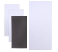 4-Pack Magnetic Vent Covers - Easy Clean Rubber White Fits Floor Wall & Ceiling - Perfect for Home Use Cat-Friendly & Stylish Air Vent Solutions