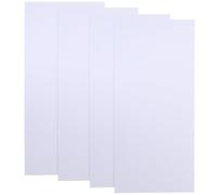 4 Pack Magnetic Vent Covers - White Air Vent Protector Sheets for Home Office Walls Ceilings Floors - HVAC Registers Energy Efficient Easy Install Adjustable
