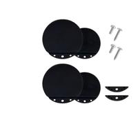 4-Pack Marine Scupper Flapper Set for Boat Drainage Valves - Thermoplastic Elastomer Drain Cover Replacement Compatible with Fsrk-3-dp Models 1.87 1.57 Black