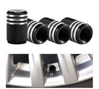 4 Pack Metal Alloy Tyre Valve Caps,Union Jack Laser Engraved Dust Caps